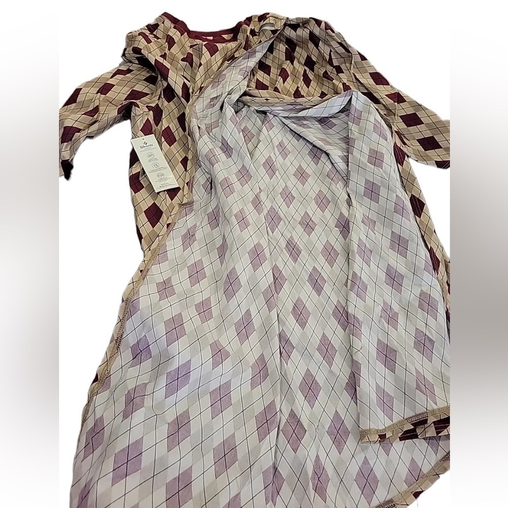 Silvert’s Clothing Mens Open Back Adaptive Hospital Patient Night Gown - Picture 5 of 14